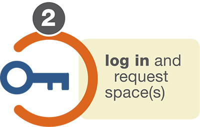 Log in to ML Schedules and submit a facility use request