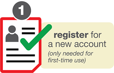 Register for a new ML Schedules account — first-time users only