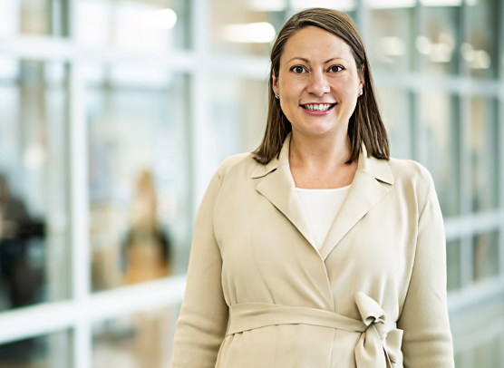 Dr. Beth Careyva, family medicine physician and clinical program leader, in a professional portrait.